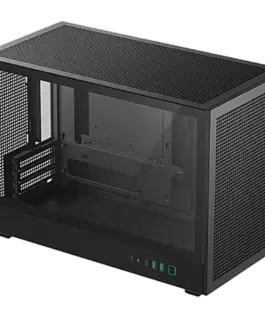 Кутия за компютър DeepCool CH260 Mini Tower Mini-ITX 2xUSB3.0 1xType-C Gen 2 1xAudio Mesh Panel Black 2Y