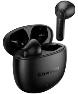 Bluetooth слушалки CANYON TWS headset OnGo 13 Semi-in-ear Black