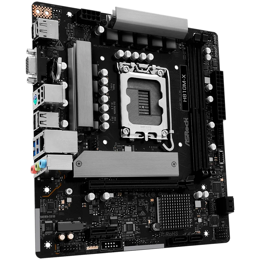 Дънна платка ASROCK H810M-X mATX LGA1851 DDR5 - Image 52