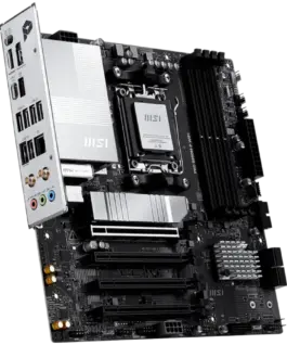 Дънна платка MSI PRO B850M-P WIFI mATX Socket AM5 4x DDR5 Dual Channel DDR5 up to 8200(OC)MHz 4x PCIe x16 slot 3x M.2 sl