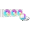 Охладител за процесор Охладител DeepCool LE360 WH V2 360mm CPU Liquid Cooler 3x120mm PWM ARGB Fans ARGB block White LGA1