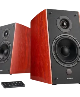 Тонколона Edifier R2000DB 2.0 Bookshelf Speakers Bluetooth 3.5mm to RCA Optical 1-inch Tweeters 5-inch Drivers 120W (RMS