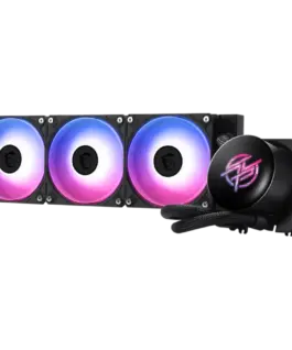 Охладител за процесор Охладител MSI MPG CORELIQUID P13 360 3x120mm Pre-installed CycloBlade 9 ARGB Daisy Chain Fans 2.1-