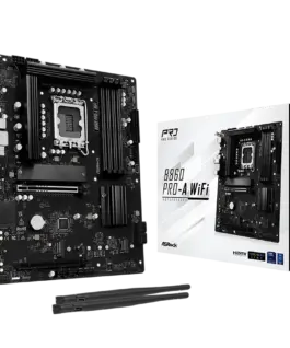 Дънна платка ASROCK B860 PRO-A WIFI Socket 1851 4x DDR5 WiFi Bluetooth ATX