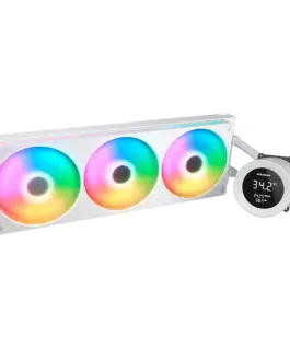 Alternative view of Охладител за процесор Охладител COUGAR Poseidon Vistek ARGB 360 AiO Liquid Watercooling - White