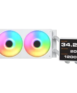 Охладител за процесор Охладител COUGAR Poseidon Vistek Pro ARGB 240 AiO Liquid Watercooling -