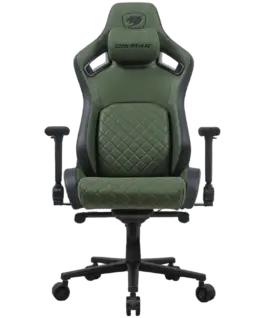 Геймърски стол COUGAR Defensor S Army Green F Gaming Chair