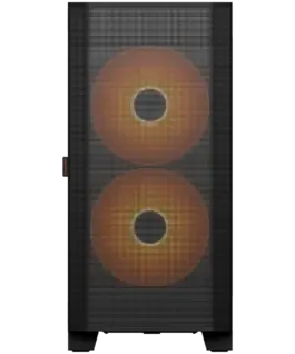 Alternative view of Кутия за компютър COUGAR AIRFACE FLO RGB PC Case, Mid Tower, Black