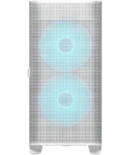 Alternative view of Кутия за компютър COUGAR AIRFACE FLO RGB PC Case, Mid Tower, White