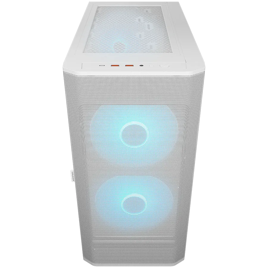 Кутия за компютър COUGAR AIRFACE FLO RGB PC Case, Mid Tower, White - Image 5