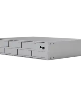 Alternative view of Мрежов сторидж Ubiquiti UNAS-Pro-8-EU 2U rack-mount NAS with (8) 2.5/3.5" HDD bays and (2) M.2 NVMe SSD cache slots, delivering faster access, lower latency, and high-availability 10 Gbps networking for large-scale file storage and sharing