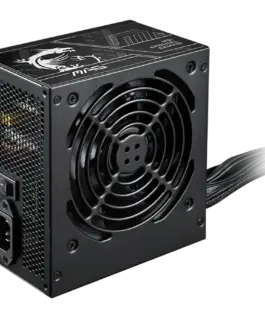 Alternative view of Захранване за компютър MSI MAG A650BN PCIE5 II, 650W, 80 Plus Bronze, 120mm Low Noise Fan, Protections: OVP/OCP/SCP/OPP/UVP, Dimensions: 150mmx140mmx86mm, 5Y Warranty