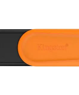 Флаш памет Kingston DataTraveler Exodia S - Portable USB 3.2 Gen 1 - USB flash drive - 256 GB - Black/Orange - PN
