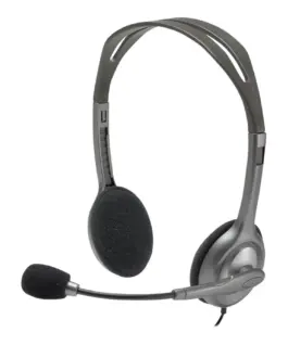 СЛУШАЛКИ LOGITECH H110 – Wired – Silver – PN