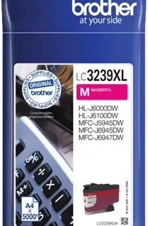 ГЛАВА ЗА BROTHER MFC J6945DW/J6947DW/J5945DW/HL J6000DW/J6100DW - HIGH CAPACITY - Magenta - PN LC3239XLM