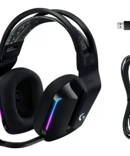 ГЕЙМЪРСКИ СЛУШАЛКИ LOGITECH ZG733 – Wireless – Black – PN