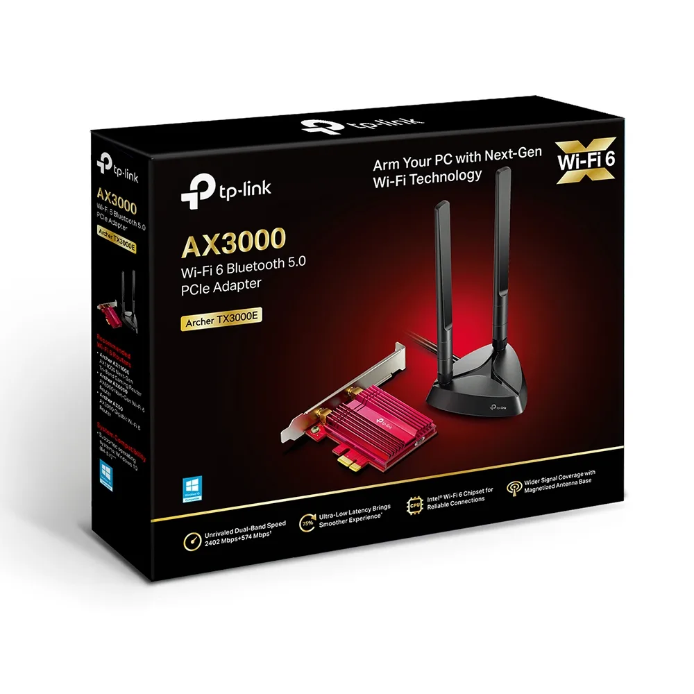 Bluetooth 5.0 PCIe адптер TP-Link Archer TX3000E Wi-Fi 6 - Image 32