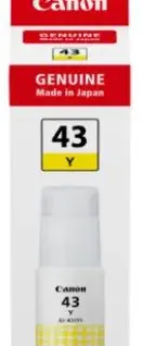 БУТИЛКА МАСТИЛО ЗА CANON PIXMA G540/G640 - /43/ - GI-43Y (GI43Y) - Ink Bottle - Yellow - PN
