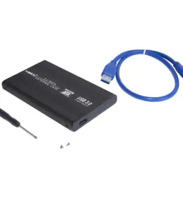 Makki Външна кутия за харддиск External Case 2.5″ SATA USB3.0 Aluminium