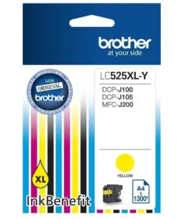 ГЛАВА ЗА BROTHER DCP J100/J105/MFC J200 - Yellow - HIGH CAPACITY - PN LC525XLY (LC-525XLY)