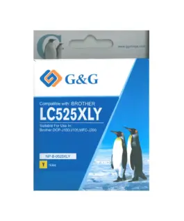 ГЛАВА ЗА BROTHER DCP J100/J105/MFC J200 - Yellow - LC525XLY (LC-525XLY) - HIGH CAPACITY - PN NP-B-0525XLY -