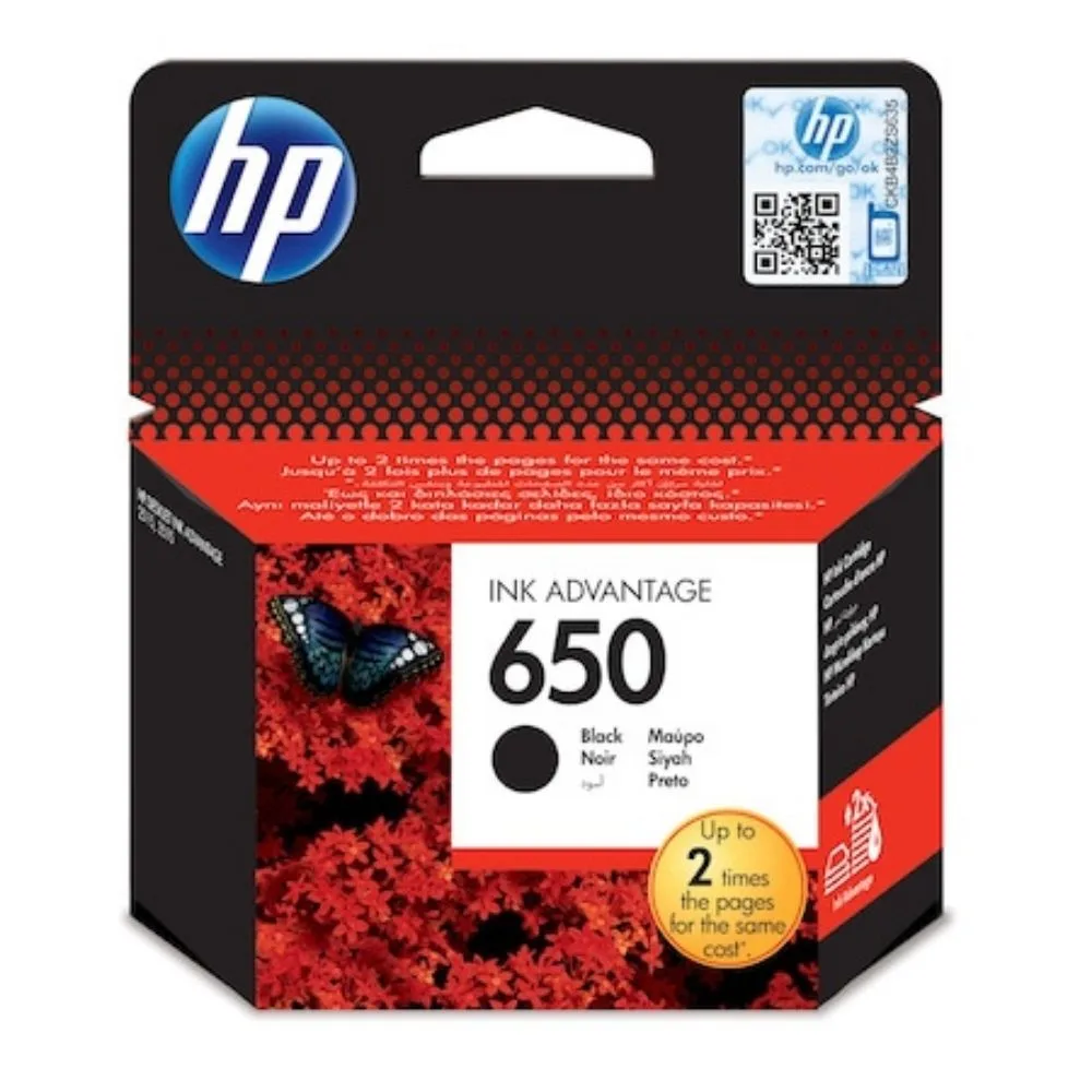 ГЛАВА ЗА HEWLETT PACKARD Deskjet ink advantage 2515/3515 - Black - /650/ - PN CZ101AE