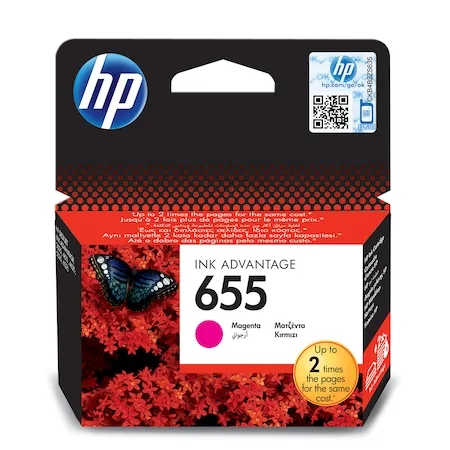 ГЛАВА ЗА HEWLETT PACKARD Deskjet ink advantage 3525/4615/4625/5522/6525 - Magenta - /655/ - PN