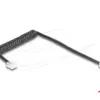 Delock Телефонен кабел спирален кабел RJ11 plug -RJ11 plug черен 1