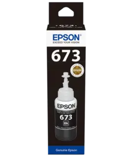 БУТИЛКА МАСТИЛО ЗА EPSON EcoTank L800/L810/L850/L1800/L805 - Ink Bottle - Black - /673/ - T6731 - PN