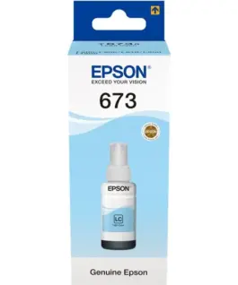 БУТИЛКА МАСТИЛО ЗА EPSON EcoTank L800/L810/L850/L1800/L805 - Ink Bottle - Light Cyan - /673/ - T6735 - PN