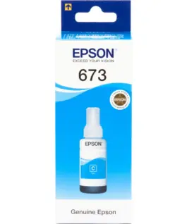 БУТИЛКА МАСТИЛО ЗА EPSON EcoTank L800/L810/L850/L1800/L805 - Ink Bottle - Cyan - /673/ - T6732 - PN