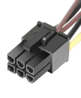 Alternative view of Makki Адаптер Adapter 2xMolex to 6pin PCI-E VGA - MAKKI-CE313-0.15m