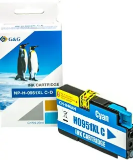 ГЛАВА ЗА HP Officejet Pro 8100/8600 series - HIGH CAPACITY - Cyan - /951XL/ - CN046AE - PN NP-H-0951XLC -