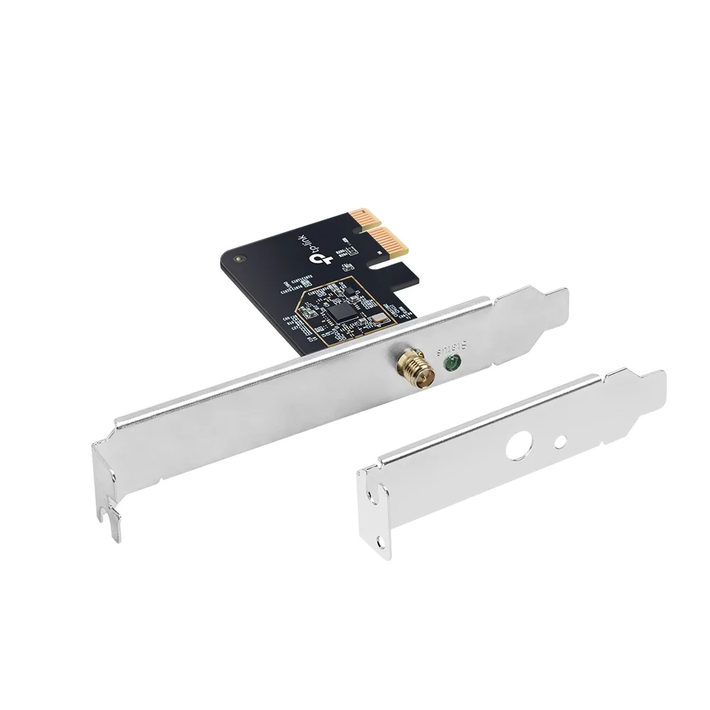 2-лентова Wi-Fi PCI-e мрежова карта TP-Link Archer T2E AC600 Low-Pro bracket - Image 35
