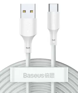 Кабел Baseus TZCATZJ-02 USB-A към USB-C за бързо зареждане 2 броя 40W 5A 1.5м