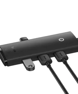 USB хъб Baseus WKQX030001 USB-A Lite Series 5в1