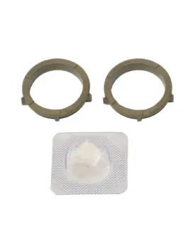 Alternative view of ВТУЛКИ ГОРНА РОЛКА КОМПЛЕКТ (UPPER ROLLER BUSHING 2 PCS) (Heat insulating sleeve for upper fuser roller) ЗА RICOH AFICIO 1013/1515/MP 161F - AE03-1034 (AE031034) - PN CET6459