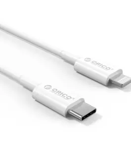 USB Type-C към Lightning кабел Orico CL01-10-WH 1 метър