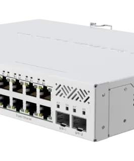 Комутатор MikroTik CSS610-8P-2S+IN