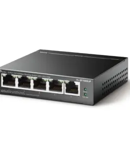 5-портов 10/100 Mbps комутатор TP-Link TL-SF1005LP с 4 PoE
