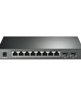 8-портов Gigabit Smart PoE+ комутатор TP-Link TL-SG2210P 2 SFP слота