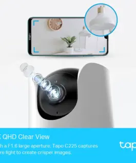 Alternative view of Мрежова камера TP-Link Tapo C225 Pan/Tilt с AI