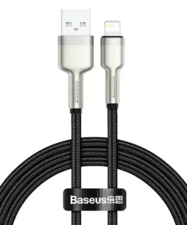 Кабел Baseus Cafule Metal Series USB-A към Lightning 2м CALJK-B01