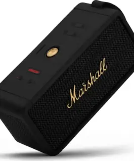 Alternative view of Преносима аудио система Marshall Middleton II Black & Brass 1007428 - черен