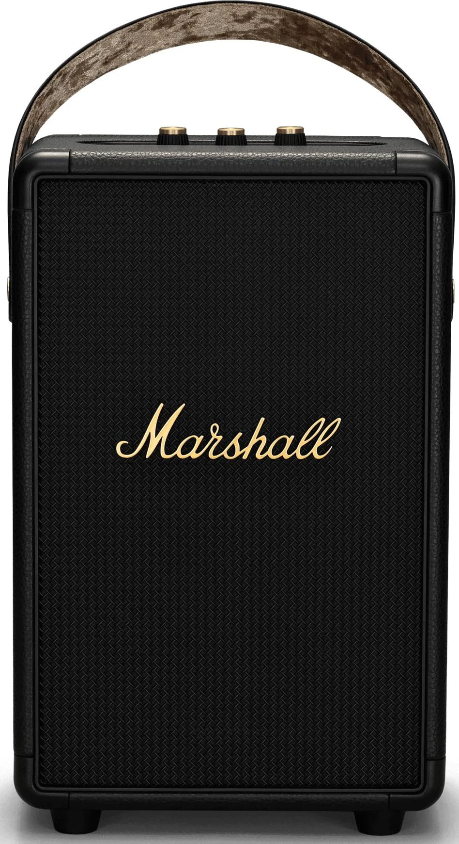 Преносима аудио система Marshall Tufton Black & Brass 1005924 - черна