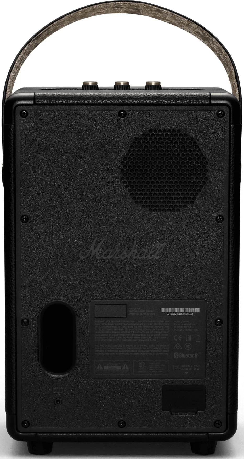 Преносима аудио система Marshall Tufton Black & Brass 1005924 - черна - Image 3