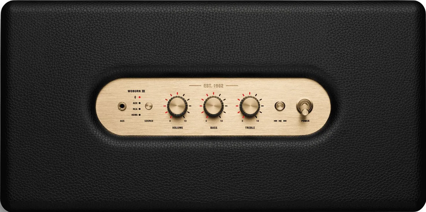 Преносима аудио система Marshall Woburn III Black 1006016 - черна - Image 5