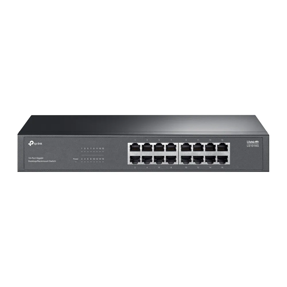 16-портов Gigabit настолен комутатор TP-Link LS1016G - Image 25