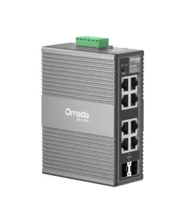 8-портов гигабитов индустриален лесно управляем комутатор TP-Link Omada IES208G