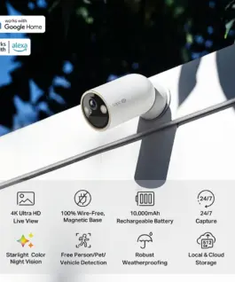 Външна охранителна камера с батерии TP-Link Tapo